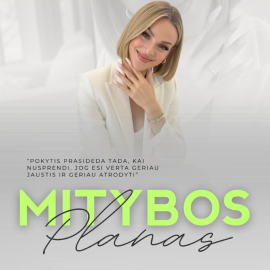Grįžtu į save 2 - mėnesio iššūkio planas (Balandis)